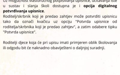 OBAVIJEST!